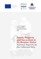 Family Property and Succession in EU Member States National Reports on the Collected Data