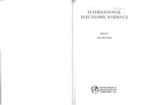 Electronic evidence - Croatia