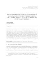 What Lessons Could Croatia Learn from a Comparative Perspective Regarding the Labour Market Status of On-Demand Platform Workers?