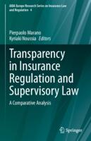 Transparency in Insurance Regulation and Supervisory Law of Croatia