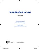 prikaz prve stranice dokumenta Introduction to law