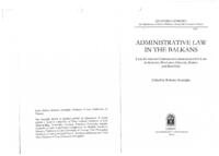 prikaz prve stranice dokumenta Administrative law in Croatia