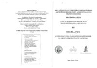 prikaz prve stranice dokumenta Učinak europskih pravnih pravila na pravno normiranje upravnog postupka u Hrvatskoj