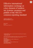 prikaz prve stranice dokumenta Effective international information exchange as a  key element of modern tax systems: promises and  pitfalls of the OECD’s common reporting standard