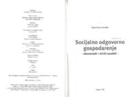prikaz prve stranice dokumenta Volonterstvo kao inherentno socijalno odgovorna djelatnost - pravni aspekti