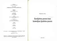 prikaz prve stranice dokumenta Zaštita socijalnih prava kao temeljnih ljudskih prava u praksi Europskog suda za ljudska prava