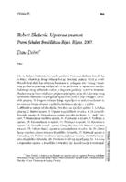 prikaz prve stranice dokumenta Robert Blažević: Upravna znanost
