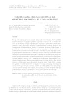 prikaz prve stranice dokumenta EUROPEIZACIJA CIVILNOG DRUŠTVA U RH: SHVAĆANJE SOCIJALNOG KAPITALA OZBILJNO?