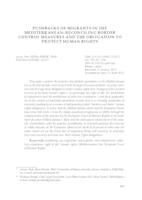 prikaz prve stranice dokumenta Pushbacks of Migrants in the Mediterranean: Reconciling Border Control Measures and the Obligation to Protect Human Rights